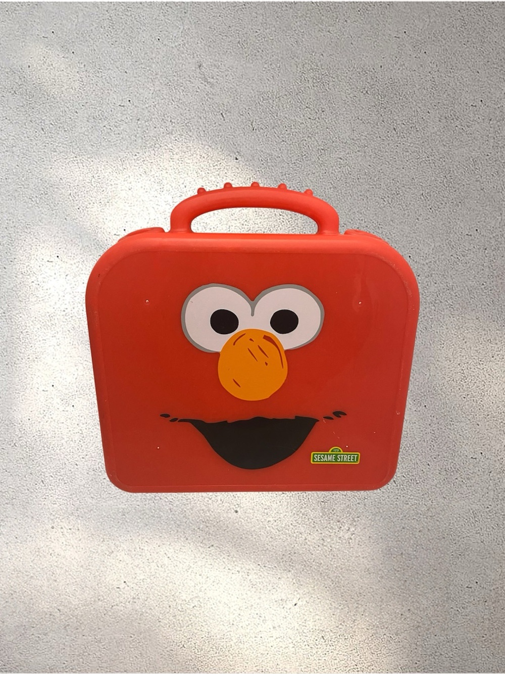 Sesame Street Elmo on the Go ABC Alphabet Letters Toy Carrying Case Missing IND
